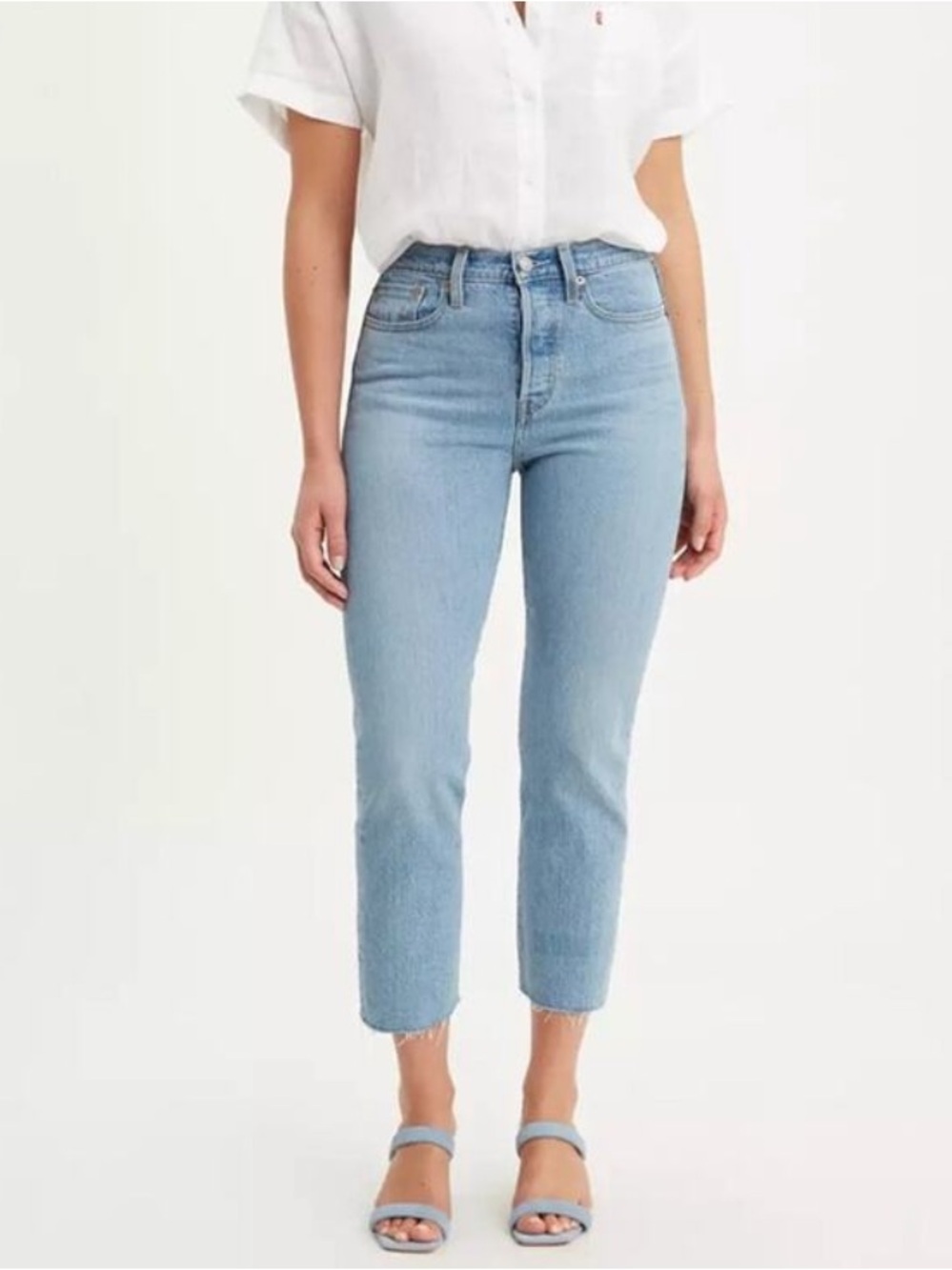 LEVI’S Wedgie Straight Fit Jeans in Tango Hustle Medium Wash